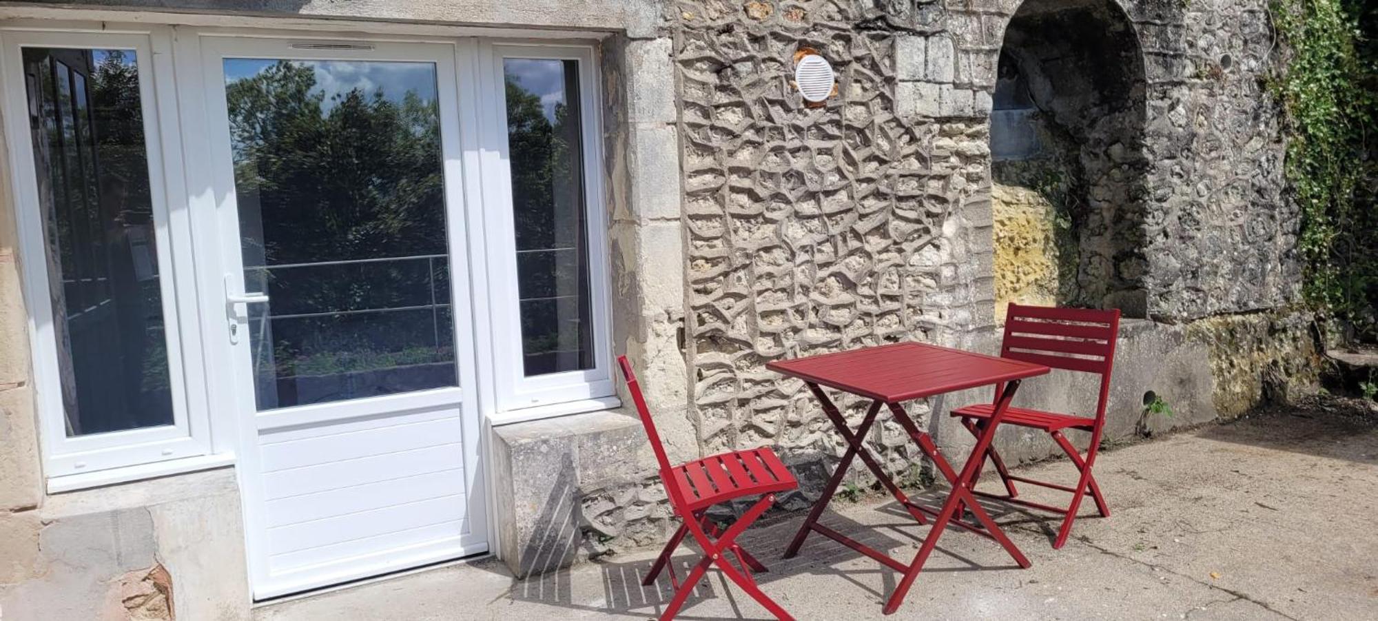 Le Cocon Troglodyte Apartment Saint-Étienne-de-Chigny Exterior foto